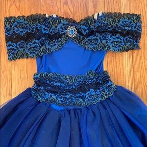 Beautiful dance costume.